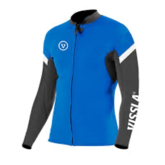 VISSLA Other - VISSLA 7 SEAS RADITUDE wetsuit long sleeve Jacket youth 10 blue black